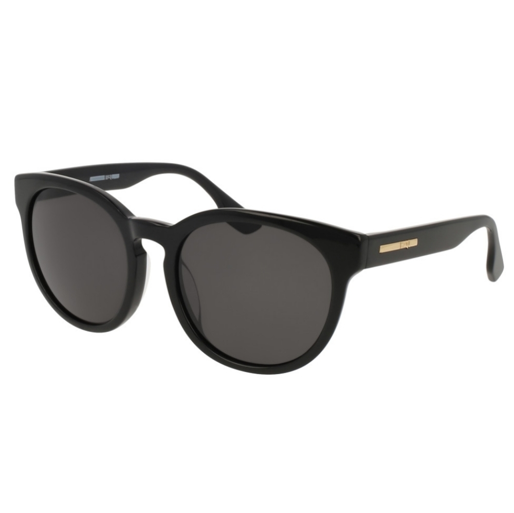 NWOT McQ by Alexander McQueen Black & Gold Sunglasses